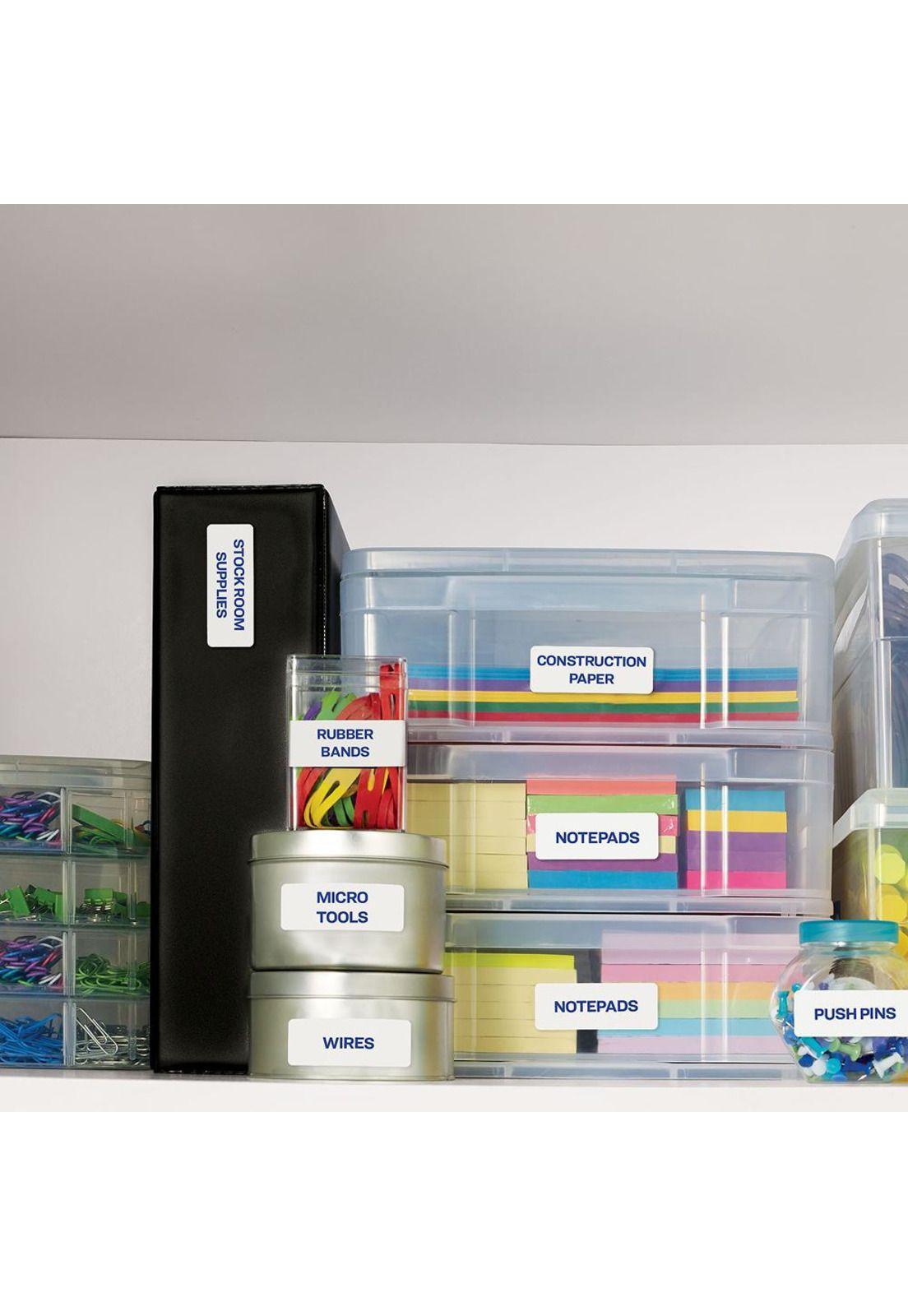 500 Etiquetas Adhesivas Avery Inkjet 25x102 mm Blanca 25hjs-7