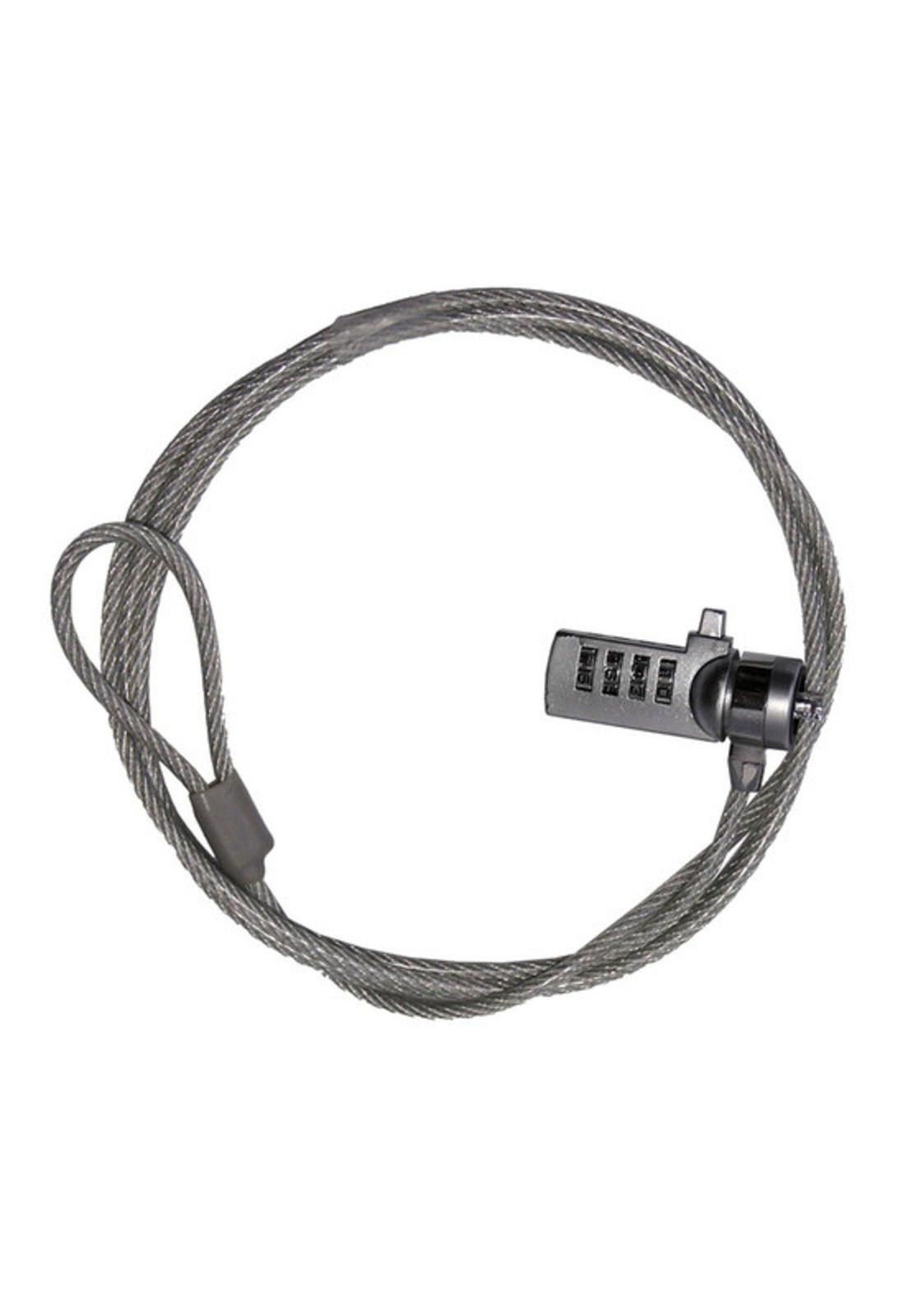 Cable de seguridad para Notebooks con código de 4 dígitos-0