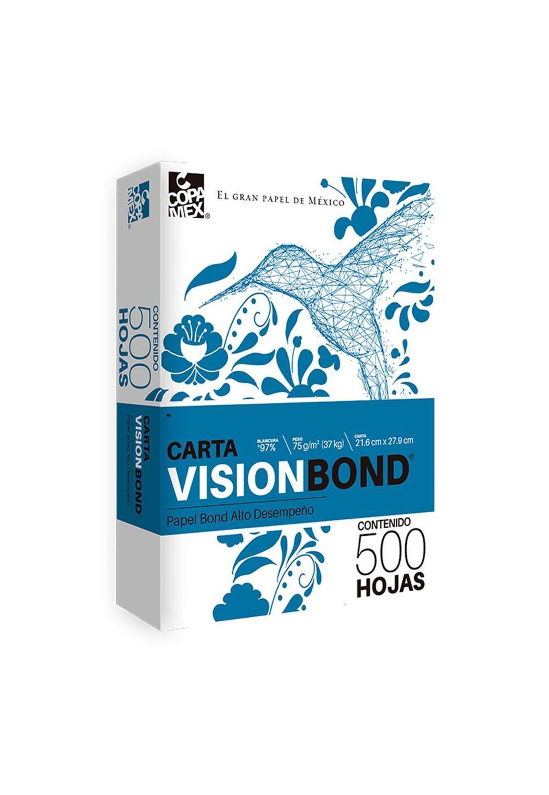 Resma Premium Carta 75G/m2 500 Hojas Color Blanco VisionBond-0