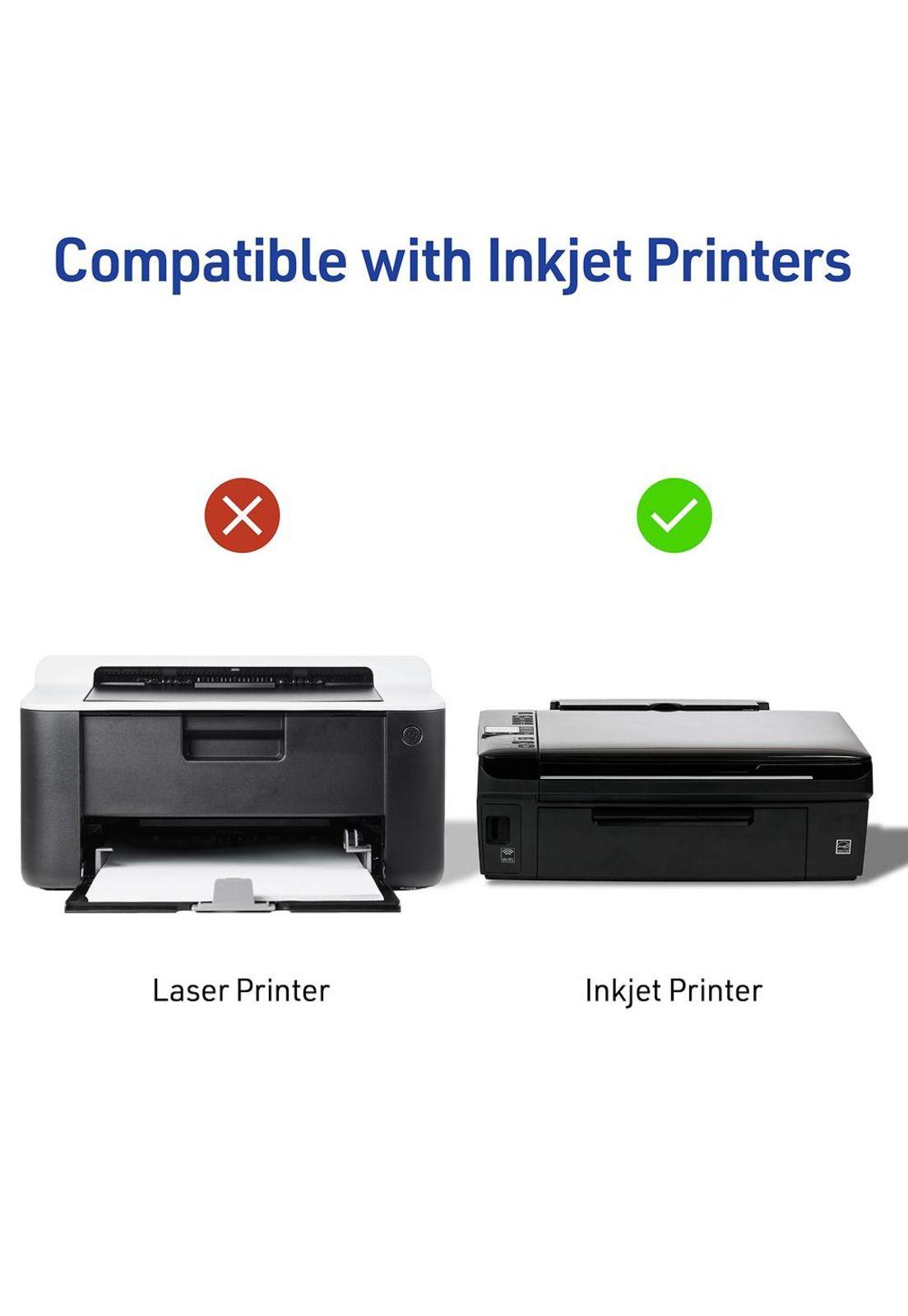 250 Etiquetas Adhesivas Avery Inkjet 50x100 mm Blanca 25hjs-5