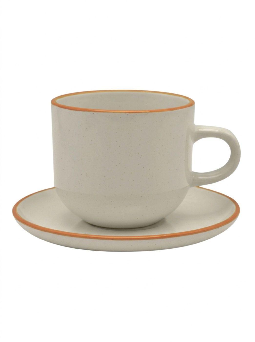 Set de 6 Tazas y 6 Platos de Te o Cafe Hallen Aryna-3