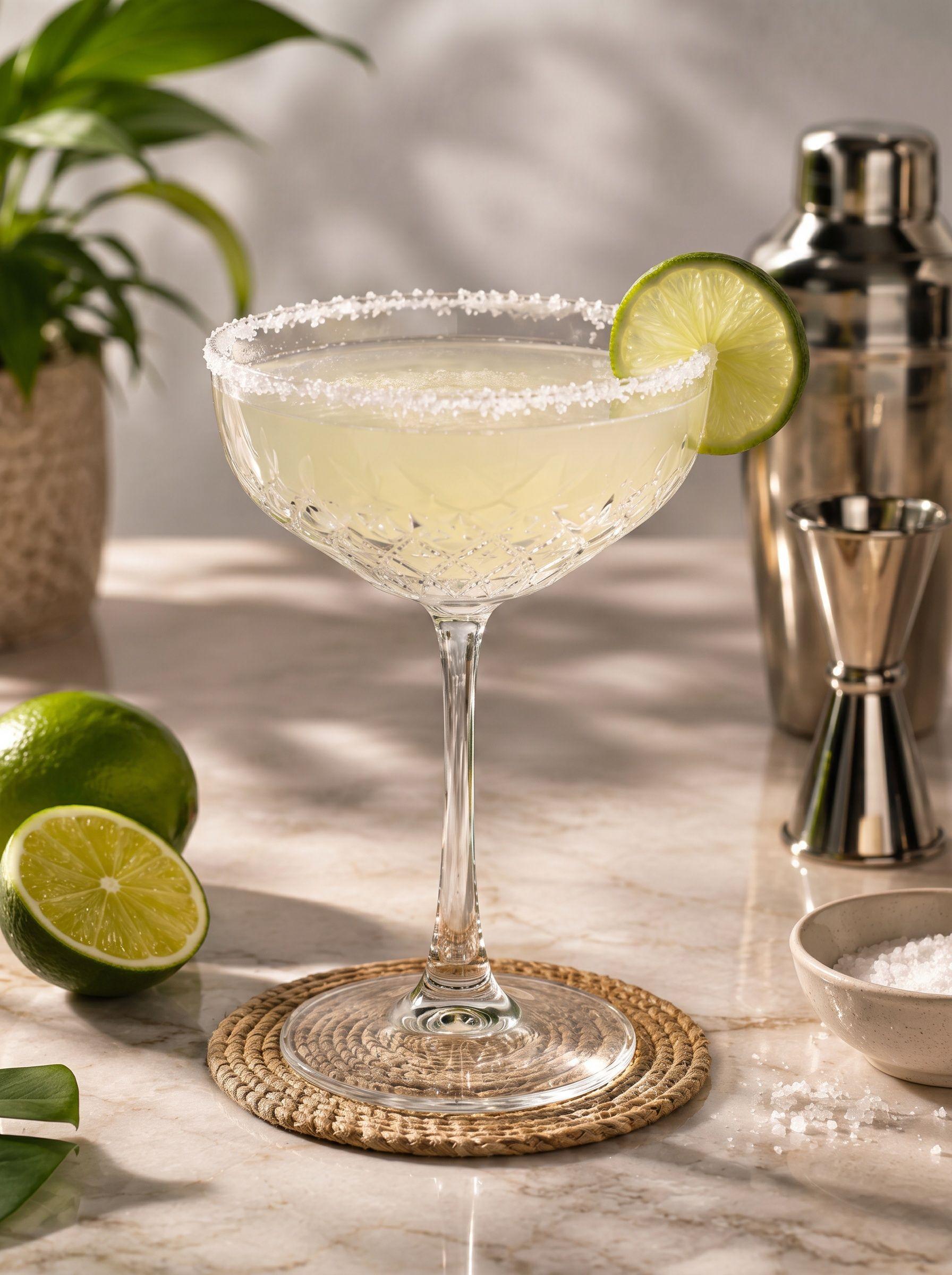 Set 4 Copas Margarita Martini Vidrio Tallado Berlin-3
