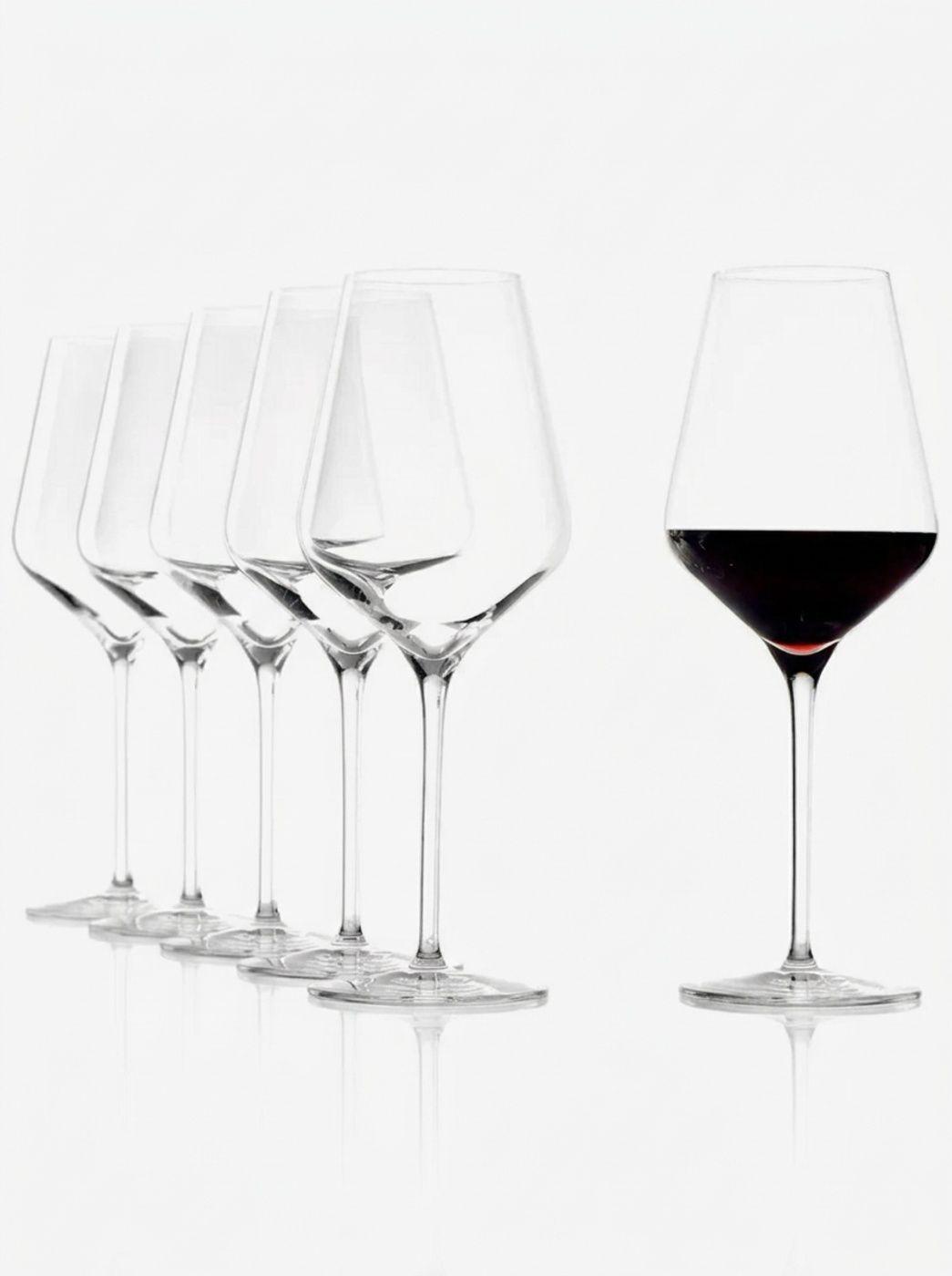 Set 6 Copas Vino Tinto 570ml St lzle Lausitz Cristal Aleman-4