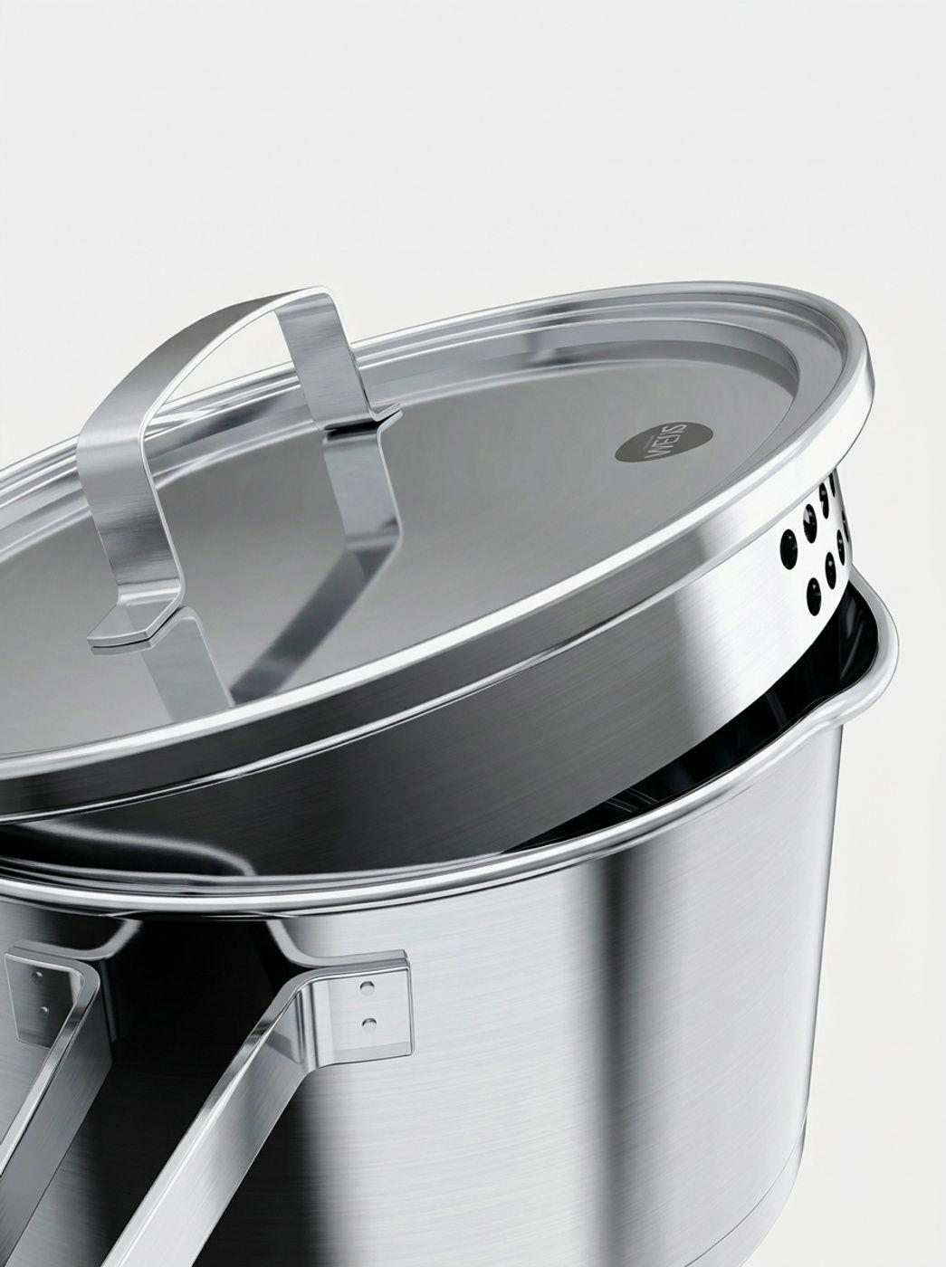 Cacerola Cazo 1 5 Litros Wens 16 cm Serie 500ss-2