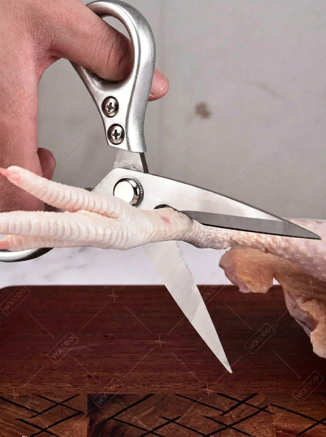 Tijera De Cocina Acero Inoxidable 23cm Wens Multiuso-1