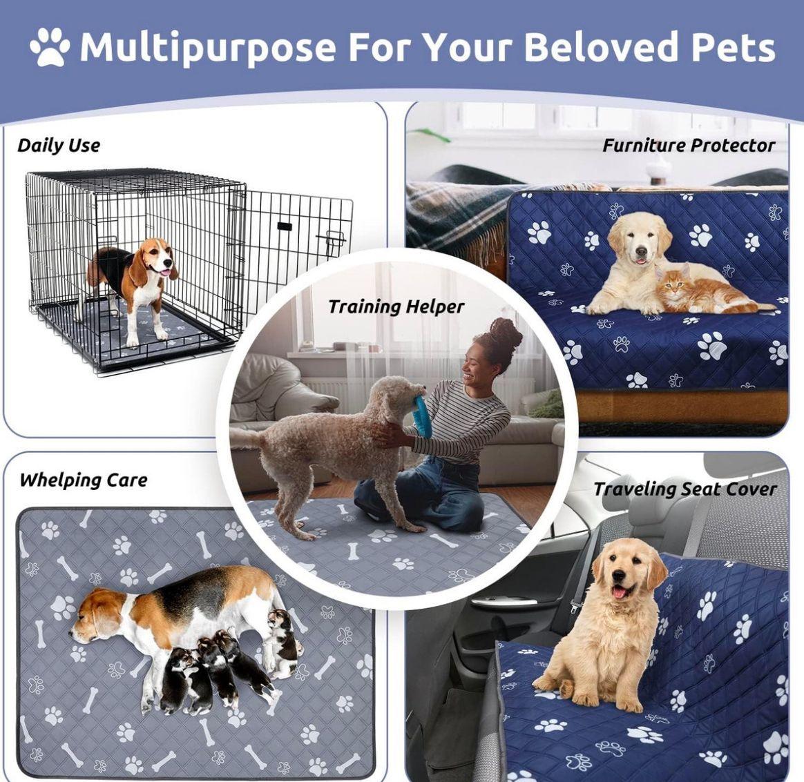 sabanillas lavables reutilizables para perros pack 2 unidades 60x90cm-4