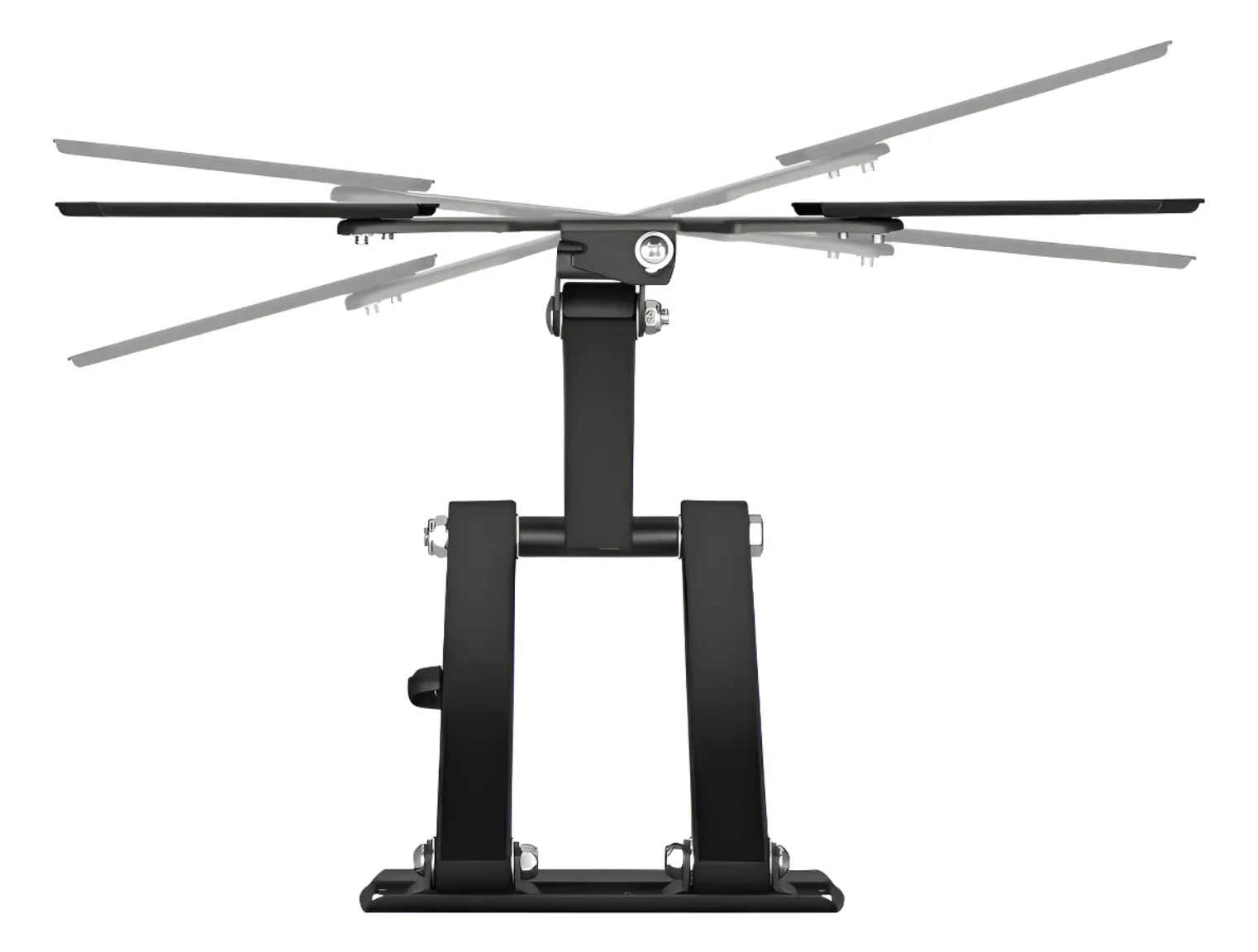 Soporte Para Television De 32 A 55 Ultradelgado Con Brazo Color Negro-4