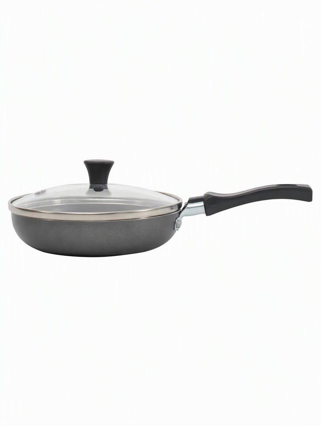 Sart n Con Tapa 14 Cm Every Day Aluminio Reciclado Gris 2 Piezas-2