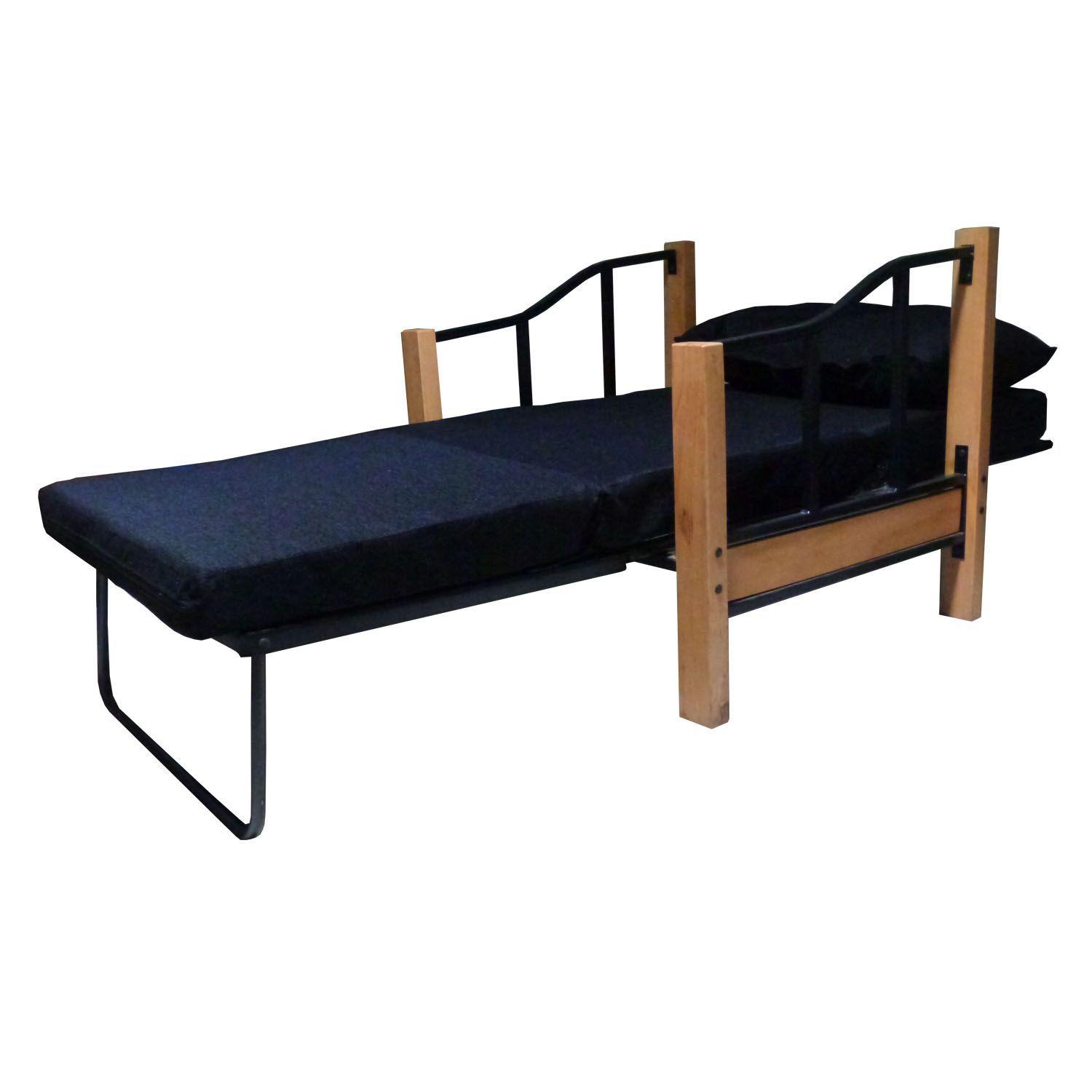 Sillon Cama Ranco - Negro-3