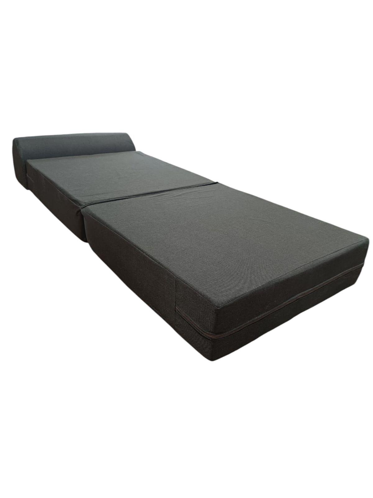 SOFA CAMA ESPUMA   CHOCOLATE  190X65X18-2