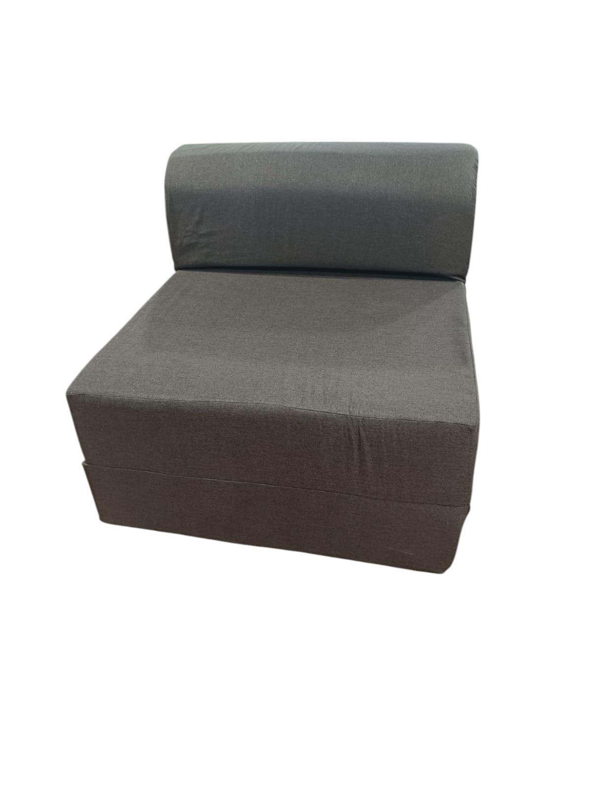 SOFA CAMA ESPUMA  CHOCOLATE 150X190X18 2 PLAZAS-2