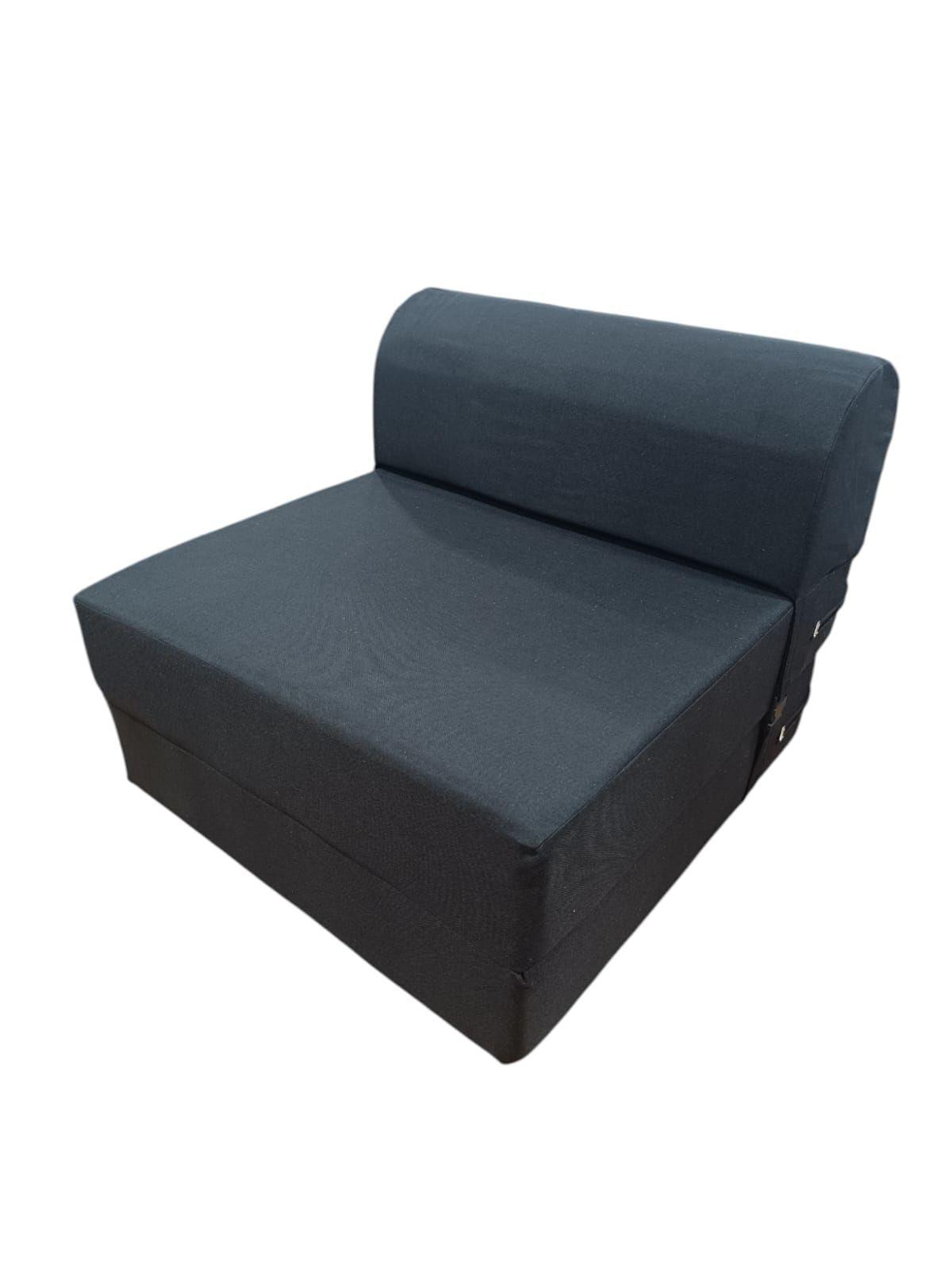 SOFA CAMA ESPUMA BLACKIE  NEGRO 190X130X18 TWIN-2