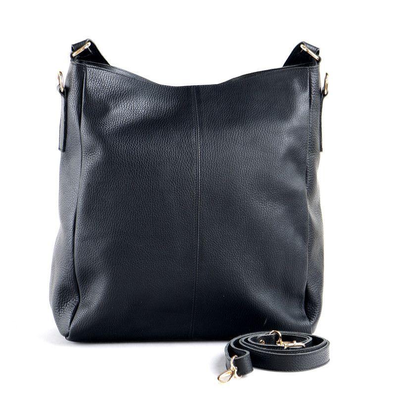 Cartera de cuero modelo Margaret Negro-2
