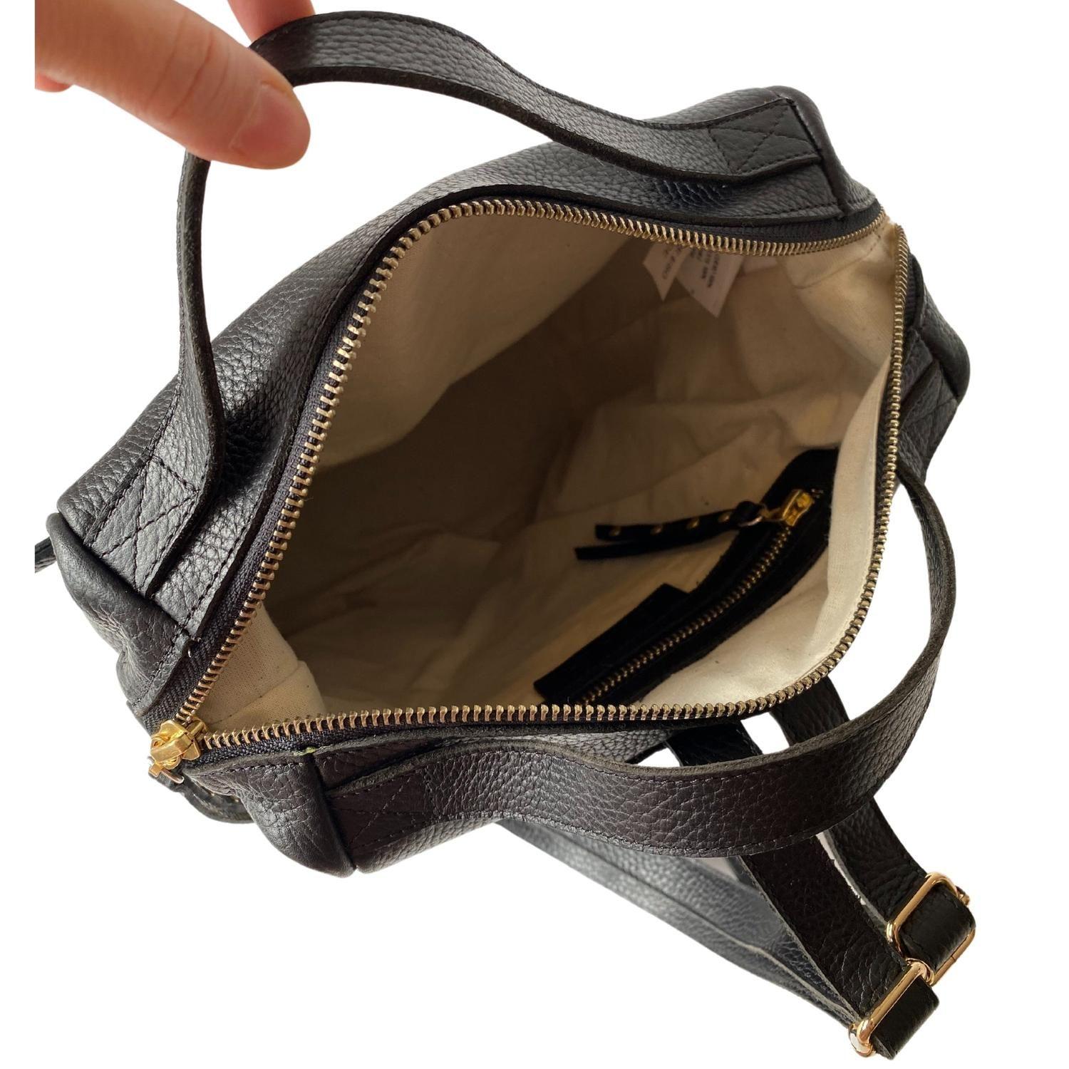 Mochila de cuero modelo MATILDE Negro-3