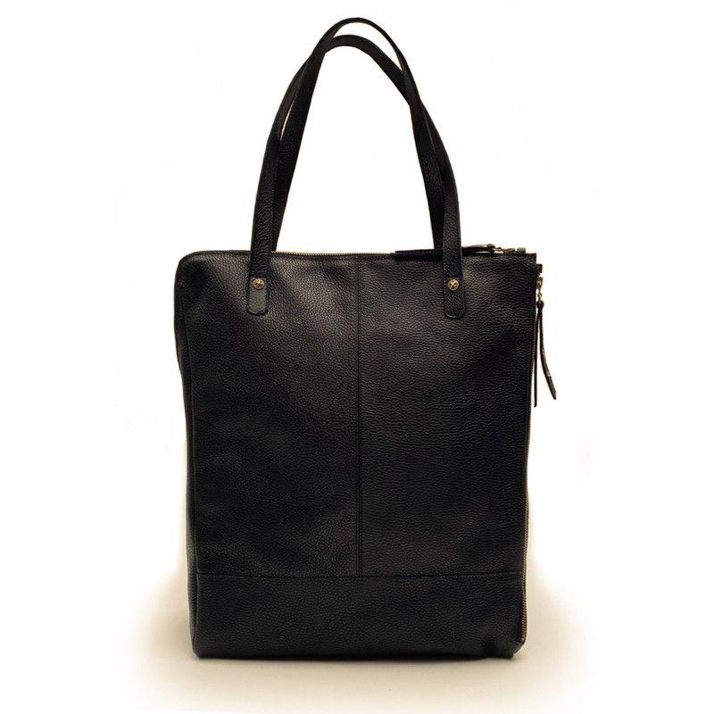 Cartera de cuero modelo Josephine Negro-2