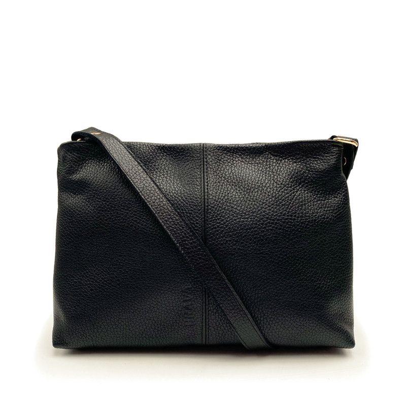 Cartera de cuero modelo Alice Negro-2