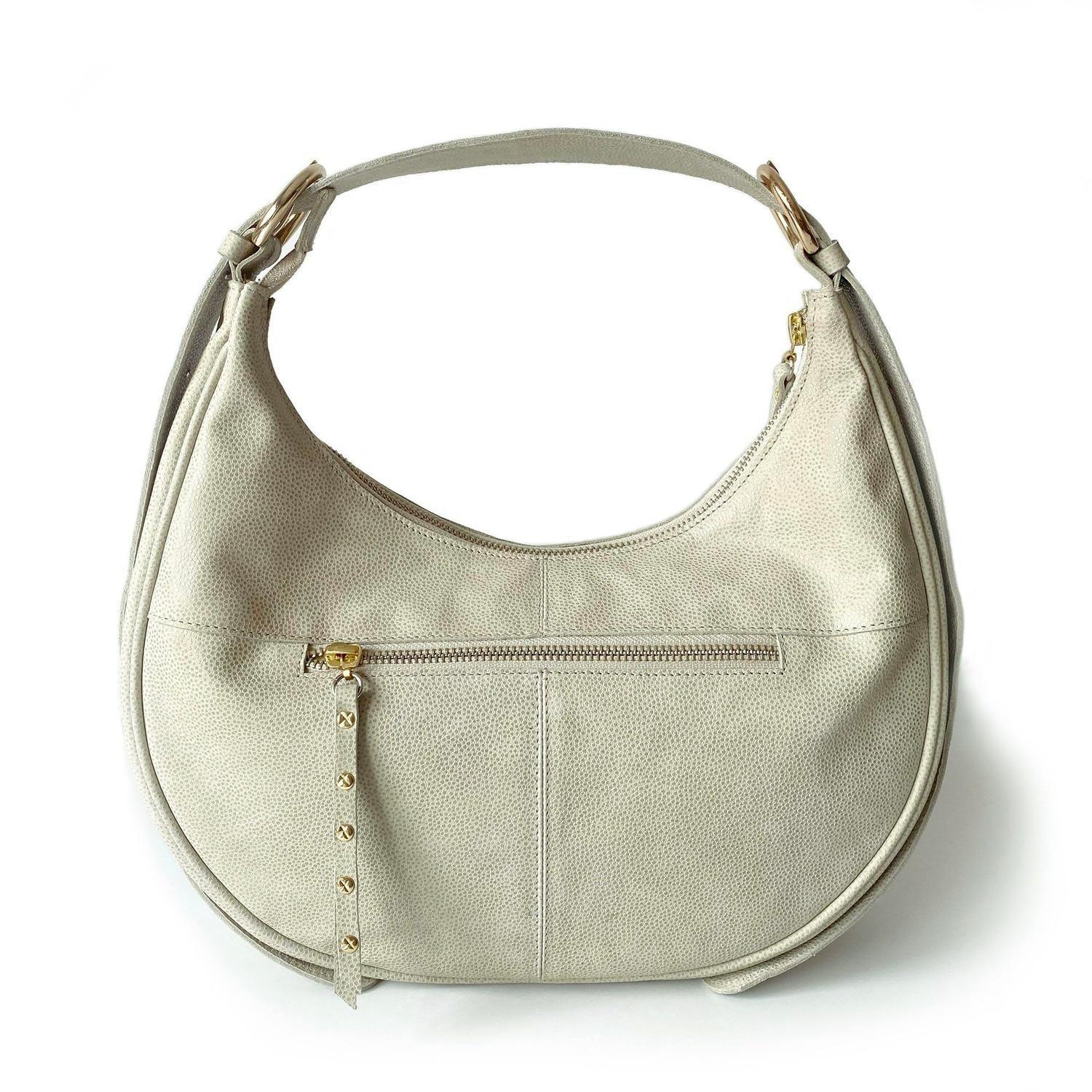 Cartera de cuero modelo ISIDORA Hueso-2