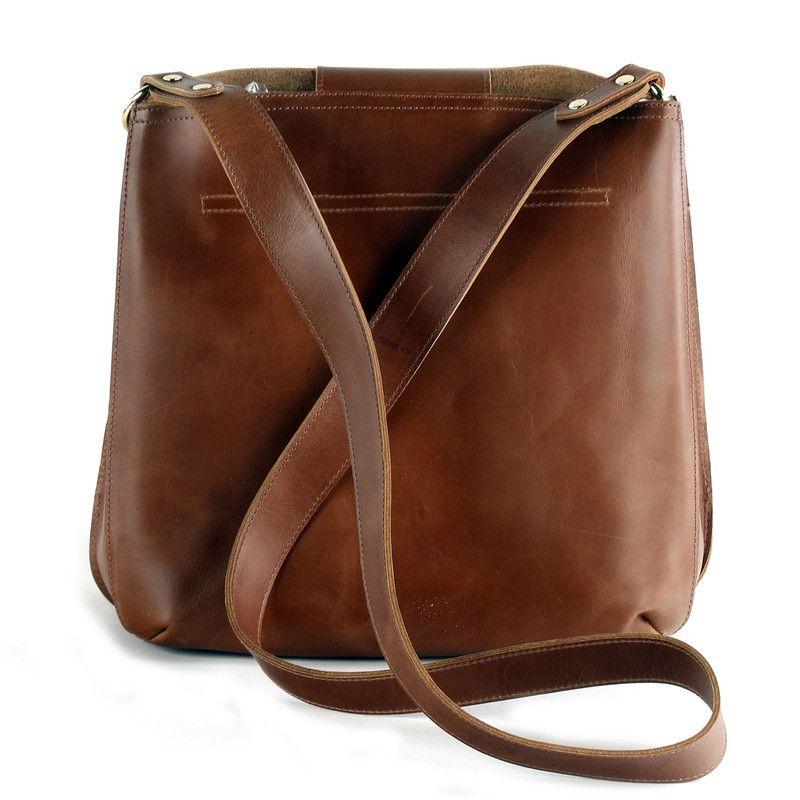 Cartera de cuero modelo Amelia Cognac-2