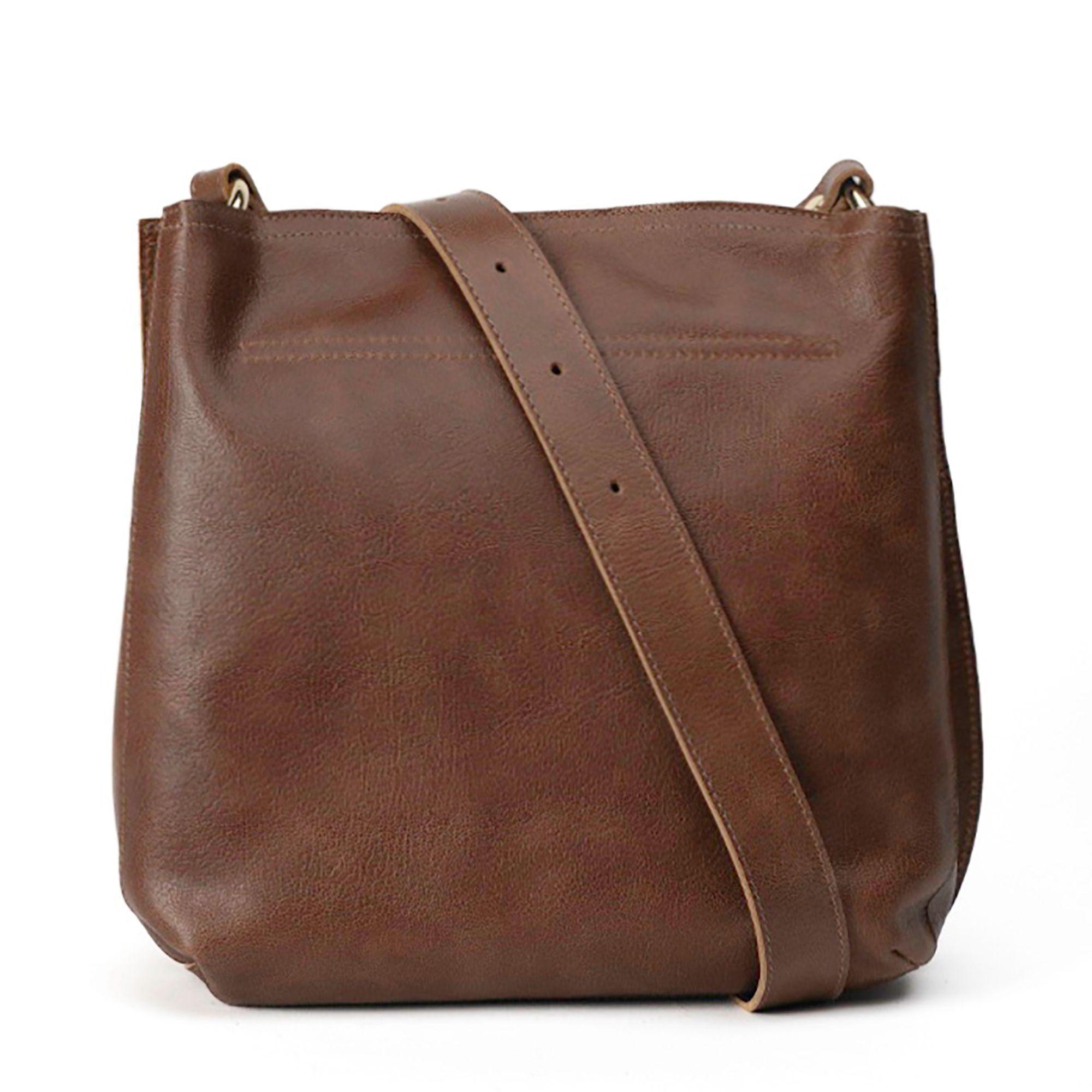 Cartera de cuero modelo Amelia Cognac-3