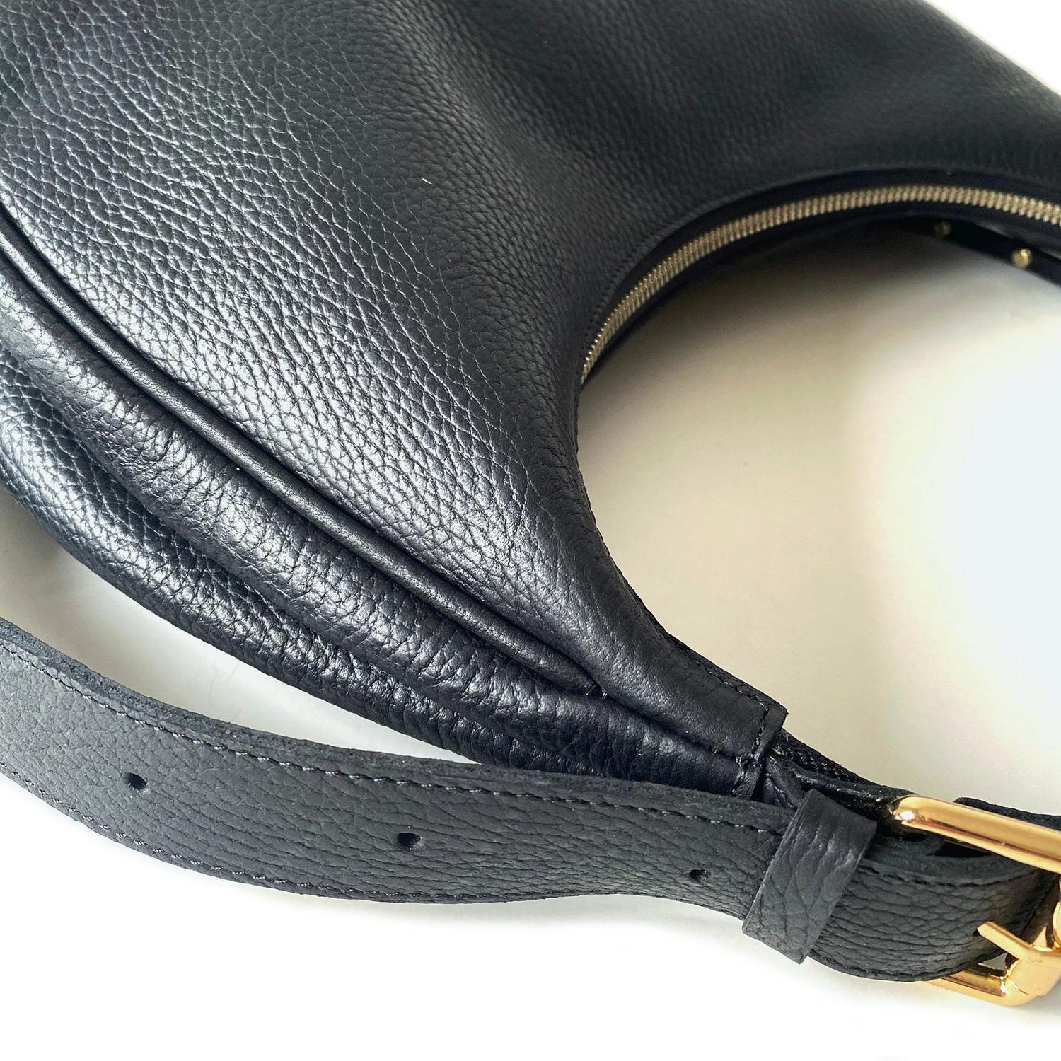 Cartera de cuero modelo ISIDORA Negro-4