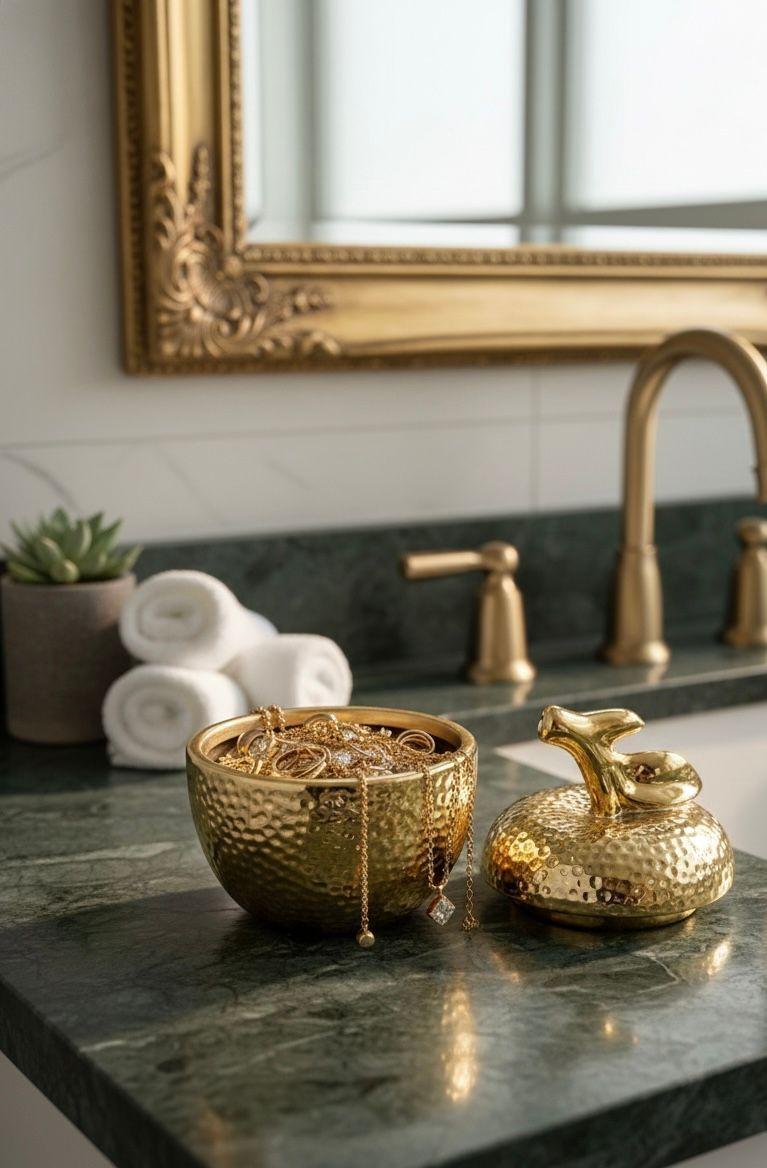 Joyero Decorativo Pera Golden-3