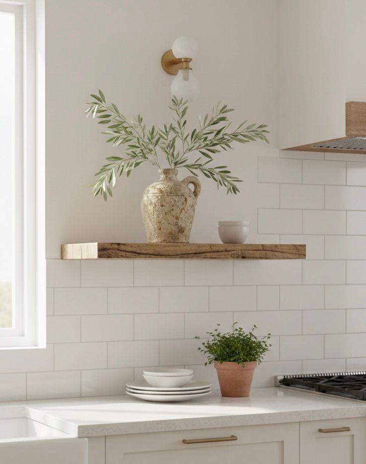 Florero Cerámico Artesanal Rústico Beige-3