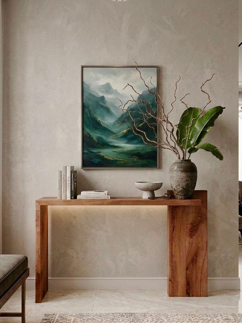 Arrimo de Roble Macizo - Modelo Roku-3