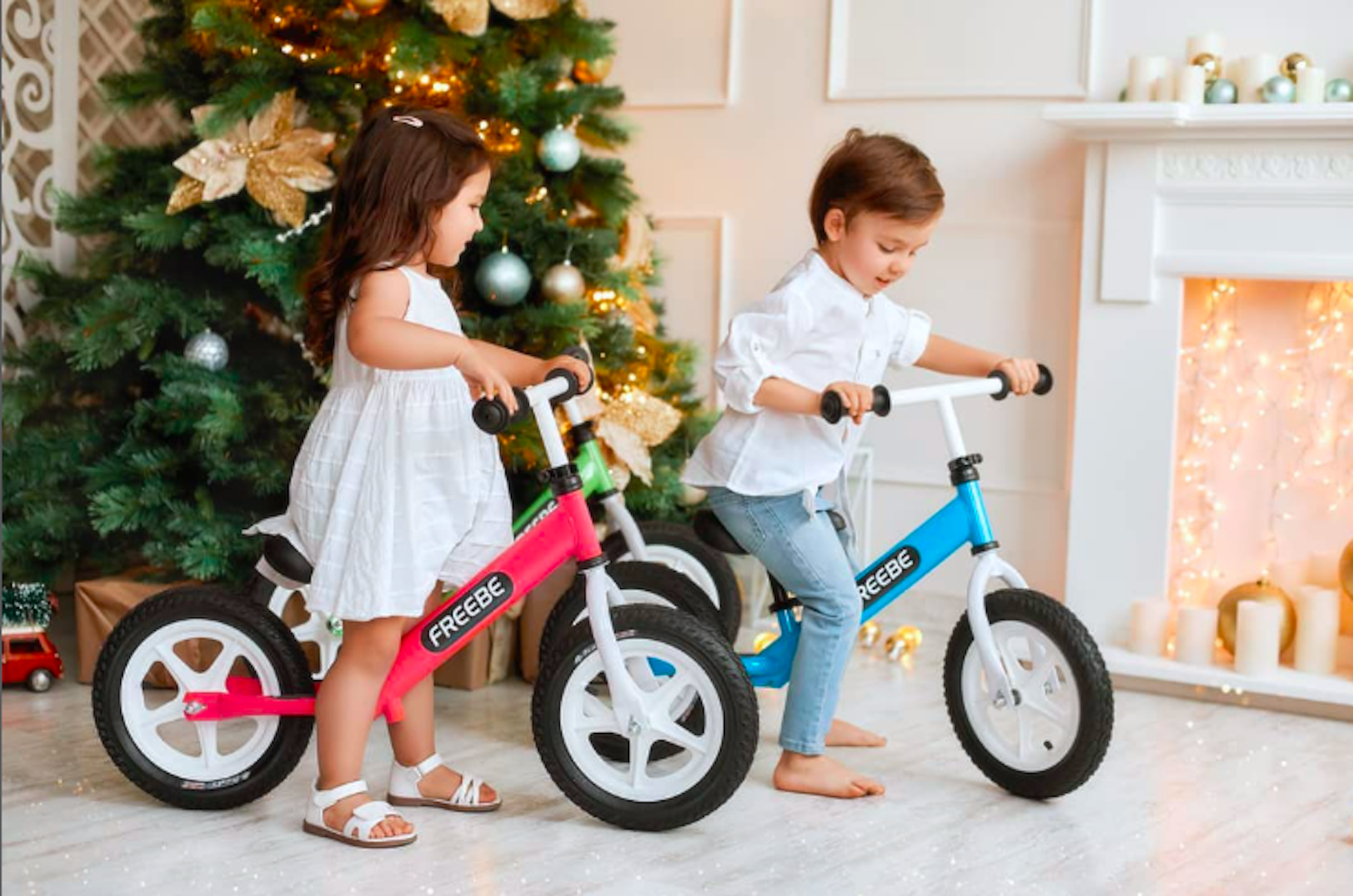 Bicicleta Aprendizaje Equilibrio sin Pedales para niñas-1