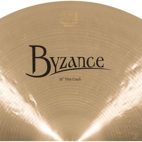 Meinl Platillo Byzance Traditional Thin Crash 16"-5