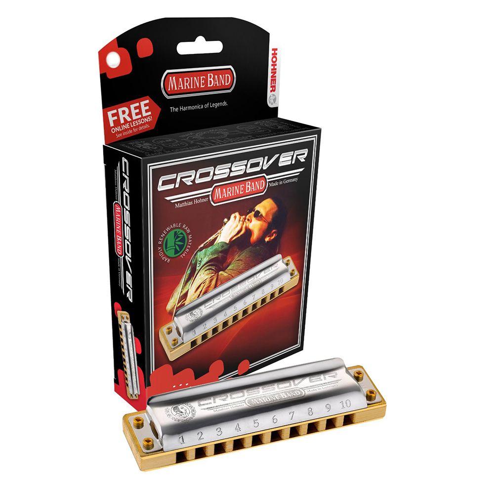 Hohner Armónica Marine Band Crossover Fa #-3