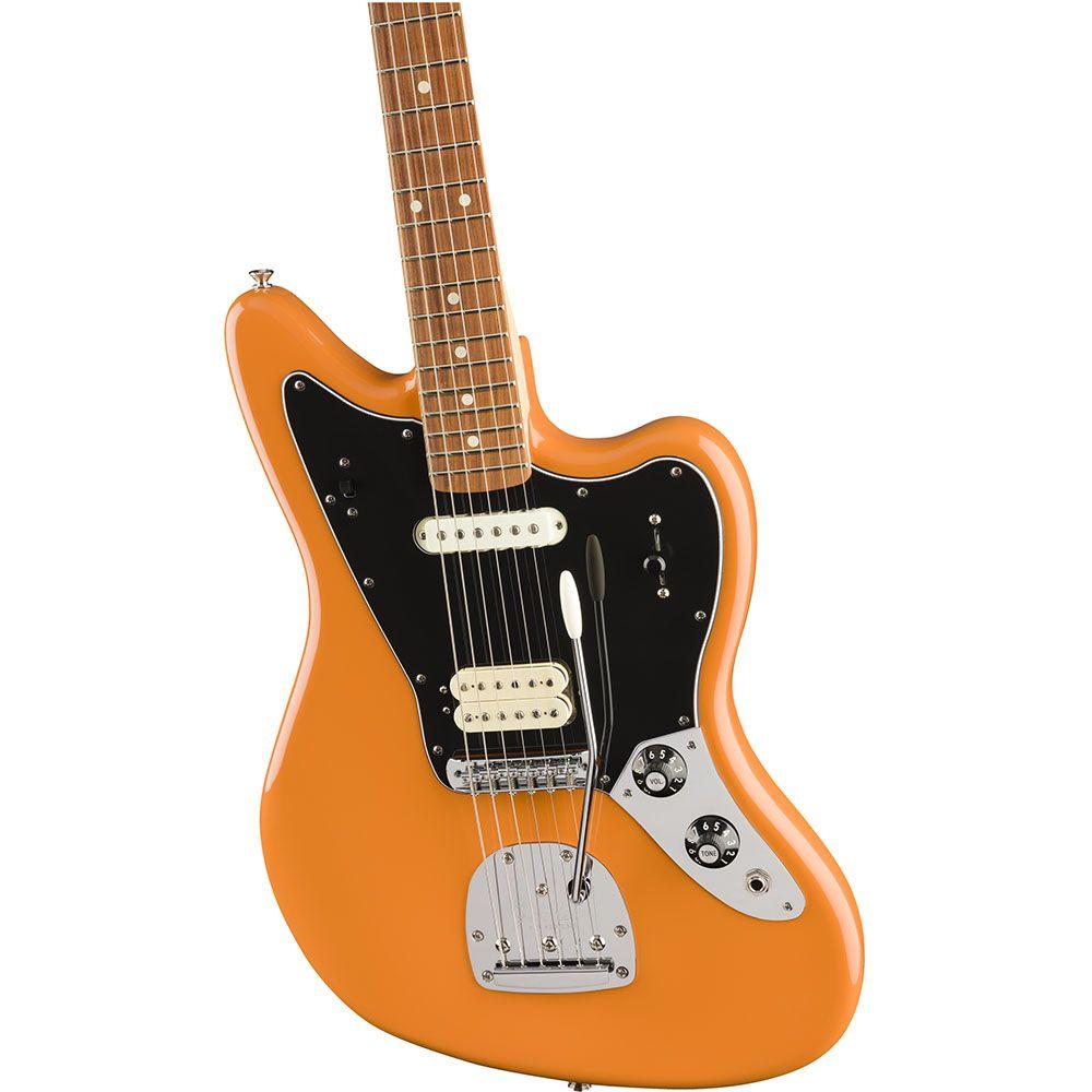 Fender Guitarra Eléctrica Player Jaguar Capri Orange -1