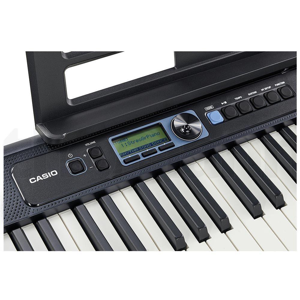 Casio Teclado CT-S300 con adaptador, funda y cable-2