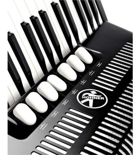 Hohner Acordeón Bravo III 96 Bajos Color Negro-2