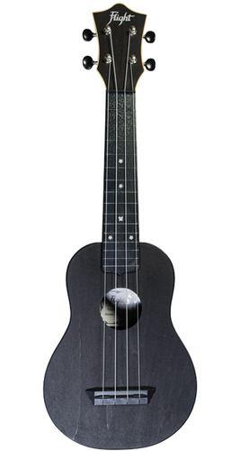 Flight Ukelele Soprano TUS-35 Negro-1