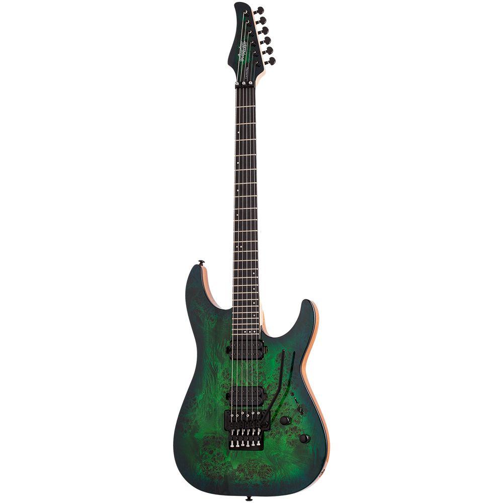 Schecter Guitarra Electrica C-6 Fr Pro Aqb-0