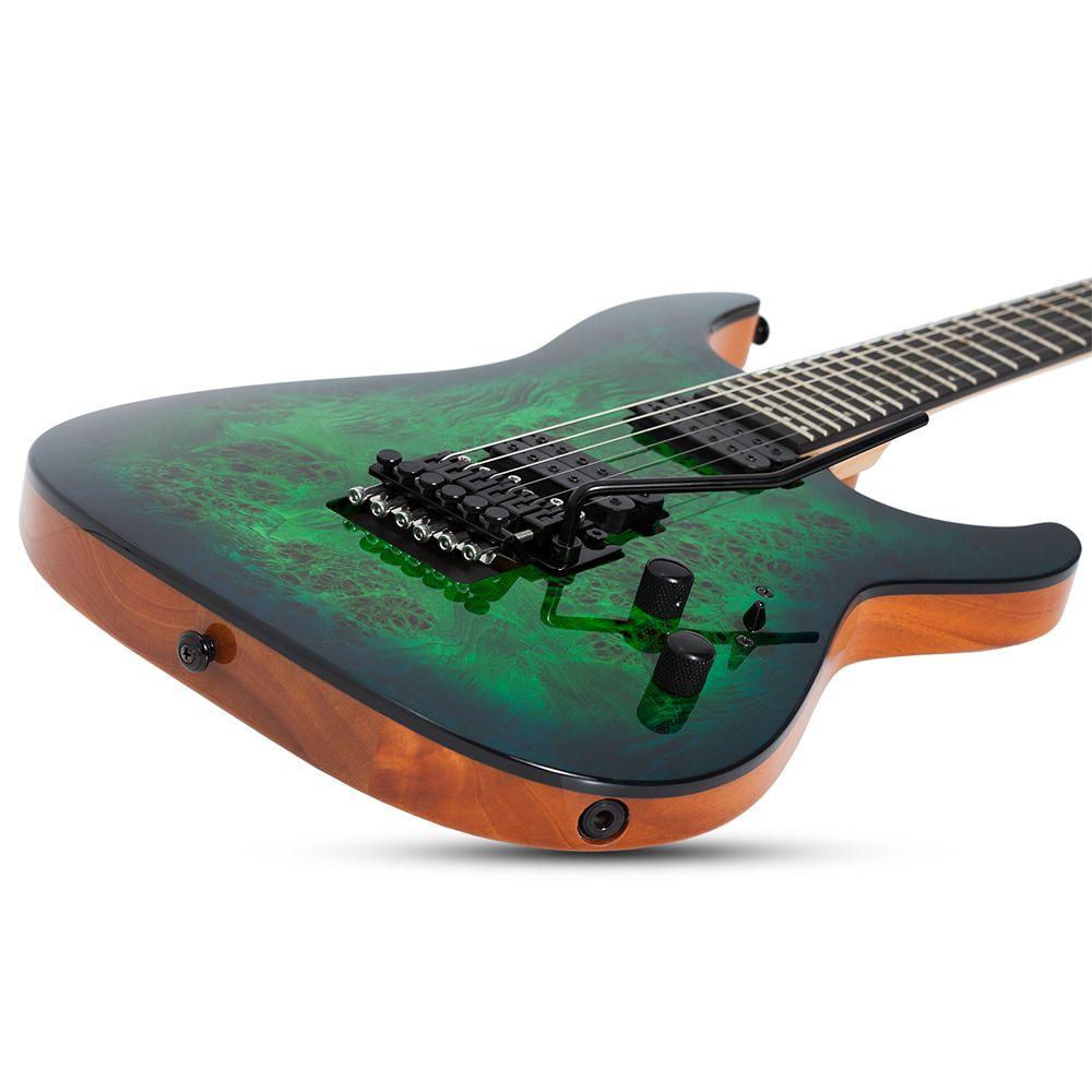 Schecter Guitarra Electrica C-6 Fr Pro Aqb-2