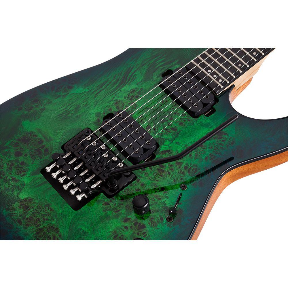 Schecter Guitarra Electrica C-6 Fr Pro Aqb-7