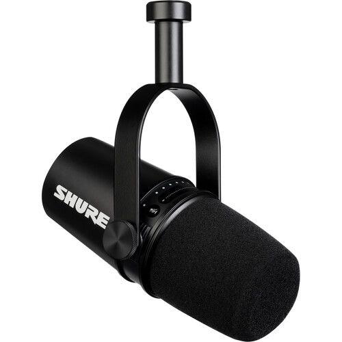 Shure Micrófono Dinámico Podcasting MV7-K-6