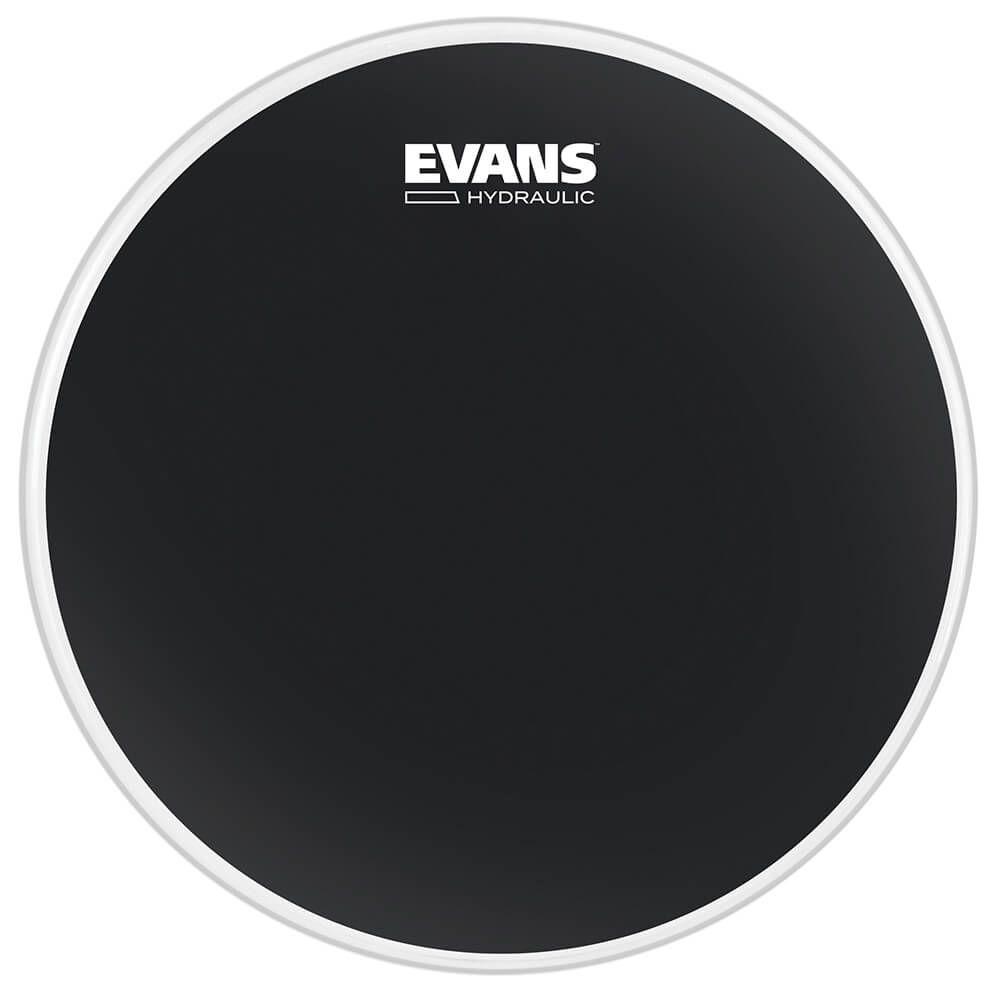 Evans Parche Hydraulic Clear Negro 22"-3