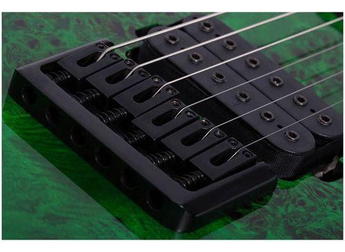 Schecter Guitarra Eléctrica C6 Pro Shown Aqua Burst-5