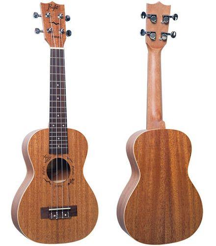 Flight Ukelele Concierto Mahogany Con Funda-1