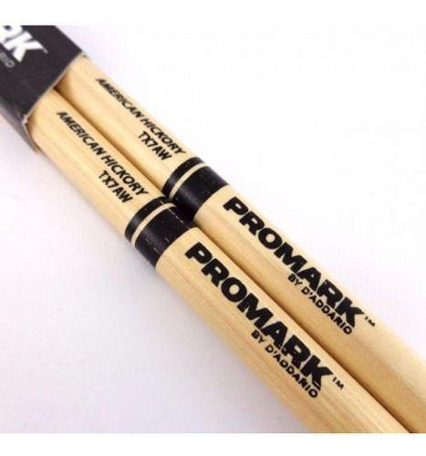 Promark Baqueta 7a Punta De Madera-3