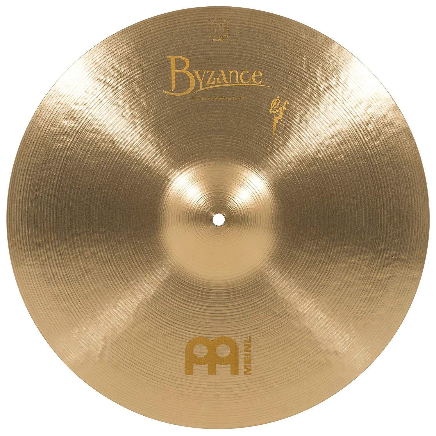 Meinl Platillo Byzance Sand Medium Crash Vintage 18''-5