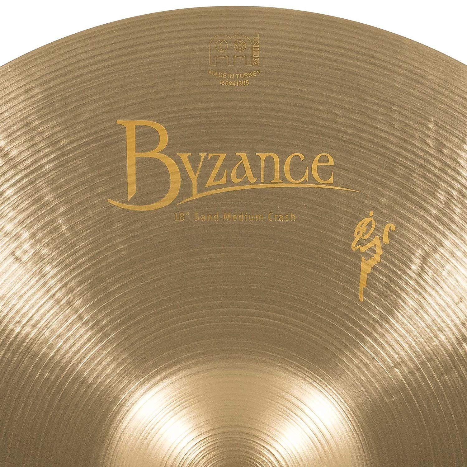 Meinl Platillo Byzance Sand Medium Crash Vintage 18''-7