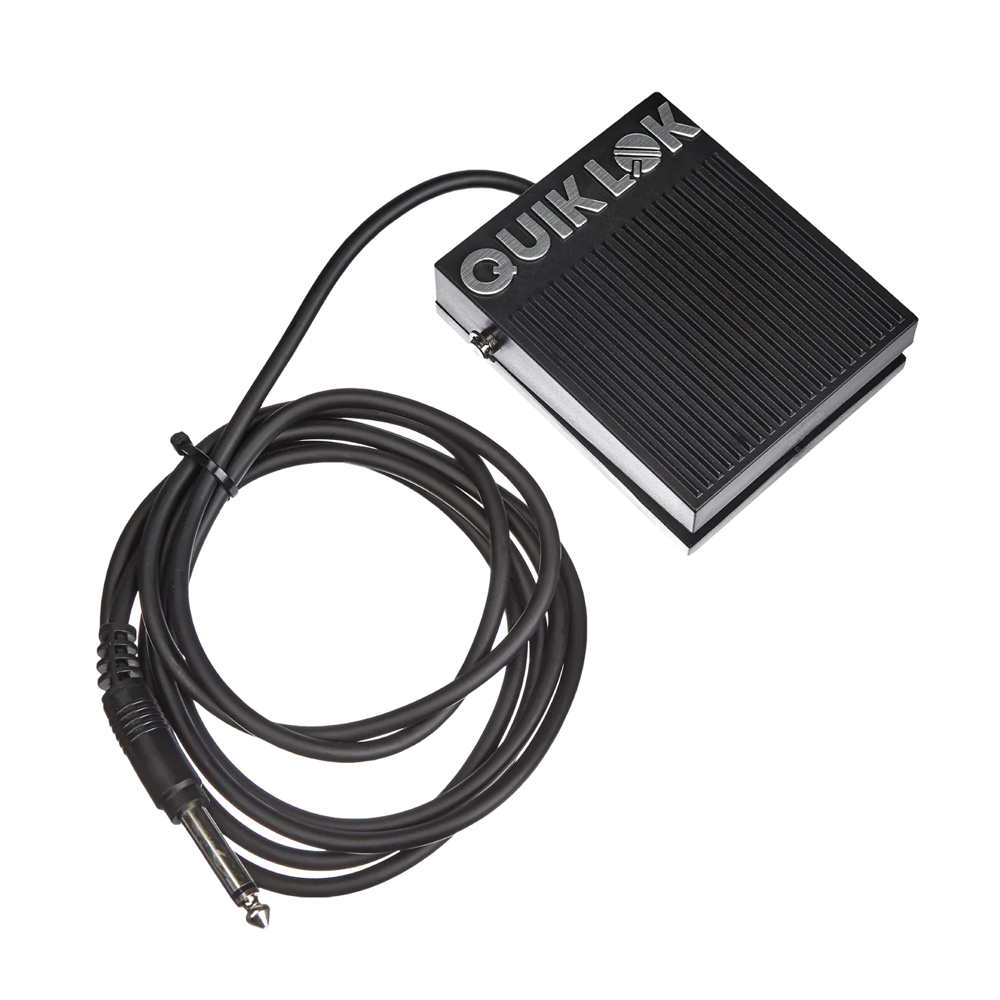 Quiklok Pedal footswitch con interruptor on/off-0