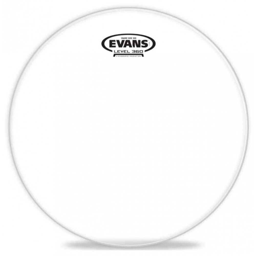 Evans Parche 14" Snare Side 300 Clear-0