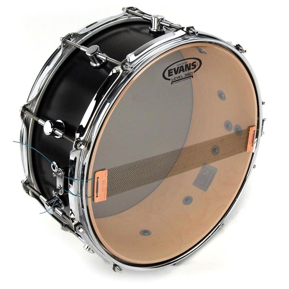 Evans Parche 14" Snare Side 300 Clear-1
