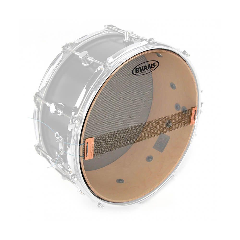Evans Parche 14" Snare Side 300 Clear-5