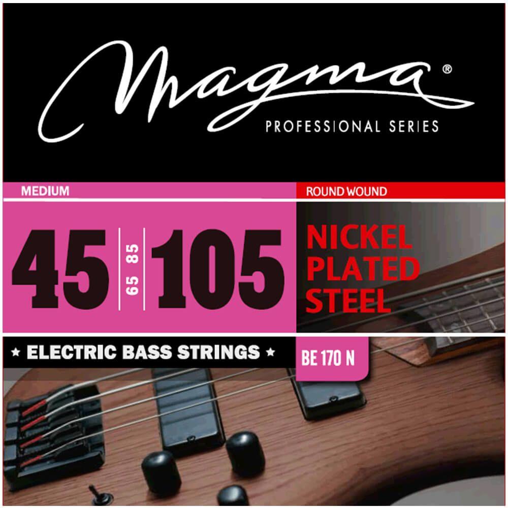 Magma Cuerdas Bajo 4 cuerdas Acero enchapado en Níquel-0