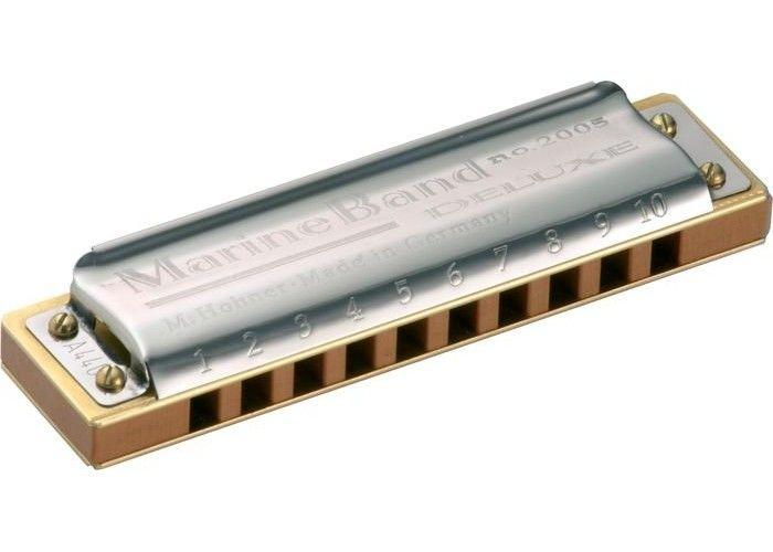 Hohner Armónica Marine Band Deluxe La Bemol-5
